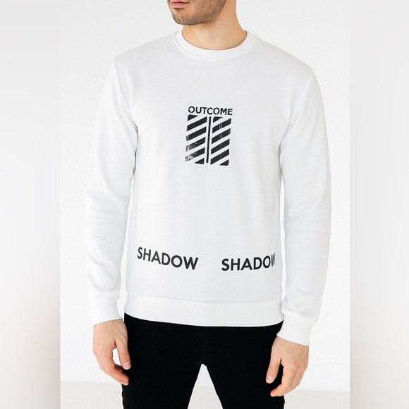 Gianni Lupo Outcome Shadow Graphic Sweatshirt Size Medium - Picture 12 of 13